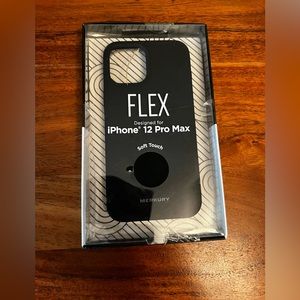 Flex IPhone 12 Pro Max Case. New in box. Black